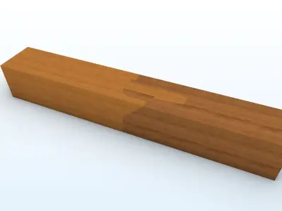 nogetsugi Low-poly 3D model