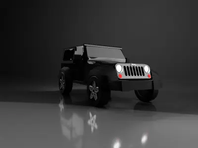 JEEP WRANGLER RUBICON 2010 3D model