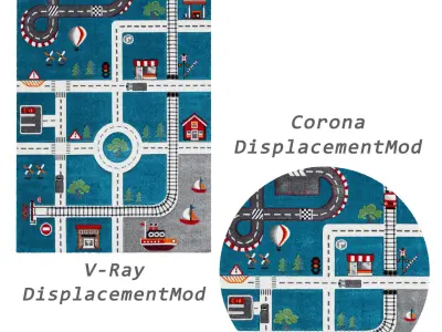 Rugs No 140 Low-poly 3D model
