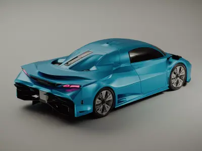 Concept car design - 031 3D model