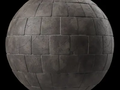 Stone Wall Materials 65- Decorative Stone Sbsar Pbr 4k Seamless Texture