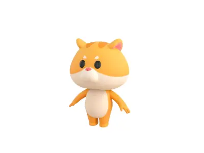 Character192 Hamster 3D model