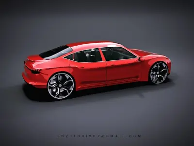 Audi e-tron gt  3D model