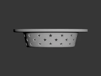 Stars Ceiling Lamp 3D print model