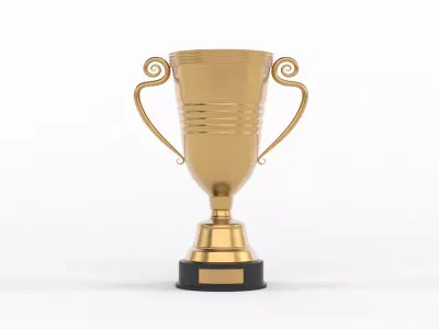 Trophy Cup Collection 3D model 15