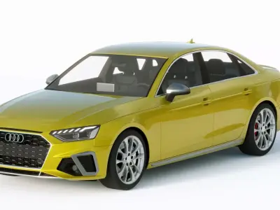 Audi S4 Sedan 2020 3D model
