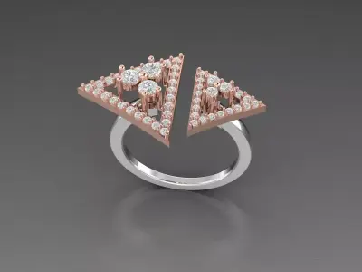 DIAMOND RING Free 3D print model 6