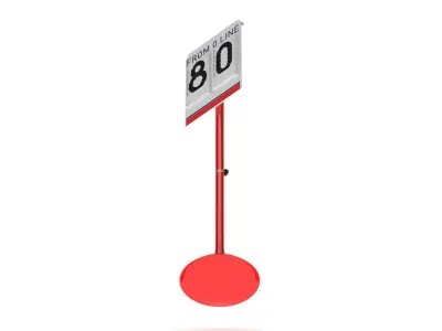 Athletics Lapcounter With Bell 3D model