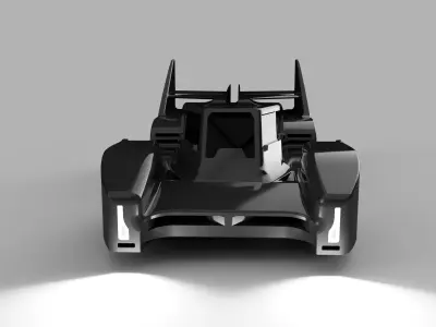 Armored Racer 3D print model