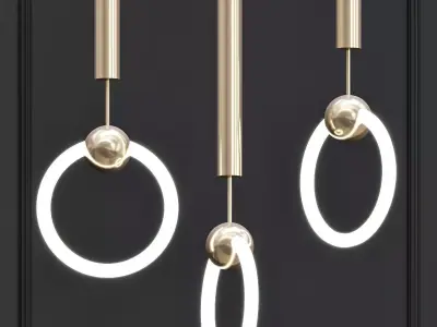 Crescent Celling Lee Broom 3D model