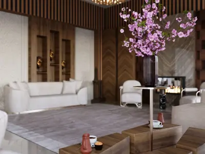 Interior - Livingroom - 211123 3D model
