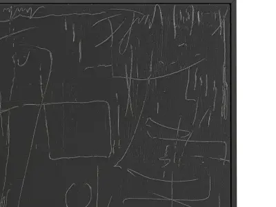 Haiku Wall Art PBR 3D model