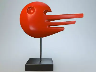 Sculpture Wing Pegasus 3D model