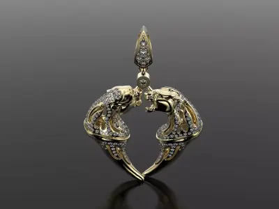 Magerit Vinculo pendant 3D print model