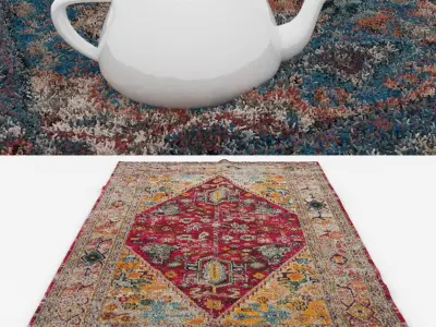 Rugs No 996 Low-poly 3D model