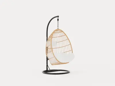 Sevilla Hanging Chair Luxury Low-poly 3D model