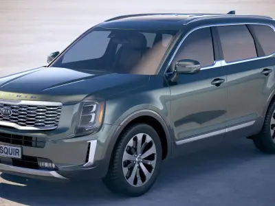Kia Telluride 2020 3D model