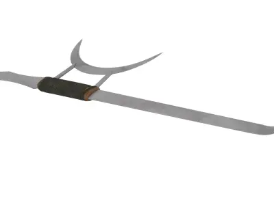 Hook Sword 3D model