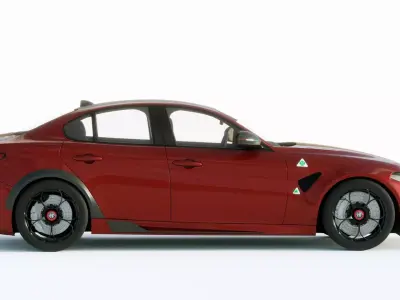 Alfa Romeo Giulia 2021 3D model