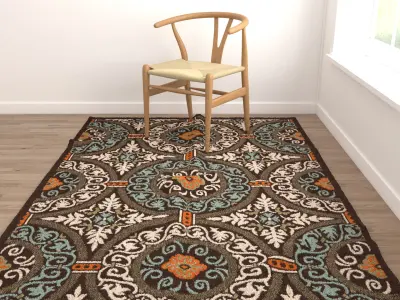 Rugs No 628 Low-poly 3D model