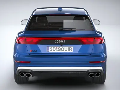 Audi SQ8 2024 3D model