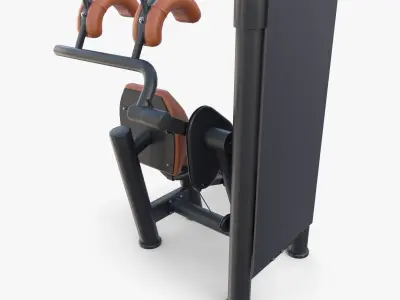 Upper ab machine 3D model