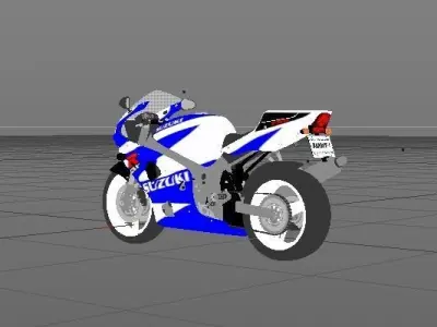 Suzuki gsx-r 3D model