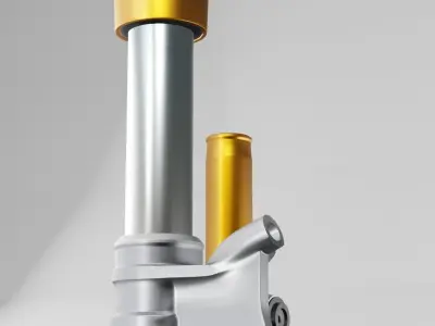 OHLINS UPSIDE DOWN MOTO GP AND WSBK Low-poly 3D model