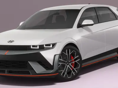 Hyundai Ioniq 5 N 2025 3D model