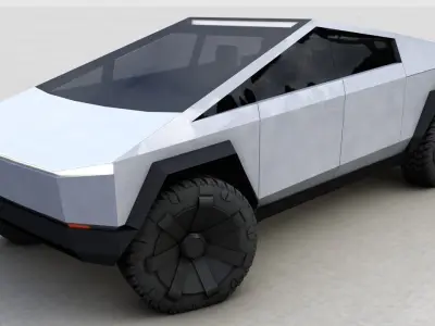 TESLA CYBERTRUCK 2019 3D model