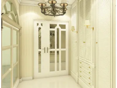 first floor home design 3D model