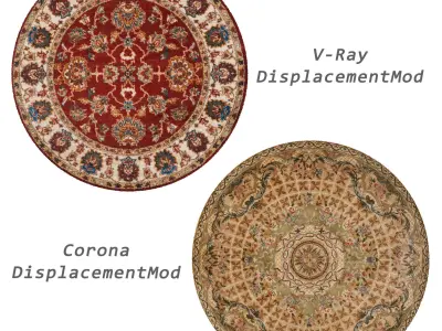 Rugs No 746 Low-poly 3D model