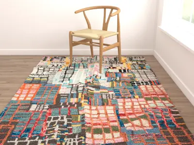 Rugs No 283 Low-poly 3D model