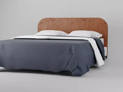 Modern Bed 3D model