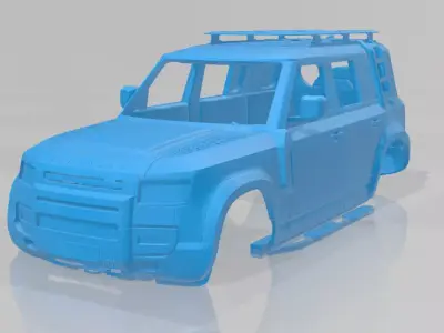 Land Rover Defender Explorer - Body Car 3D Model 3D print model