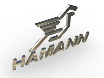 hamann logo 3D model