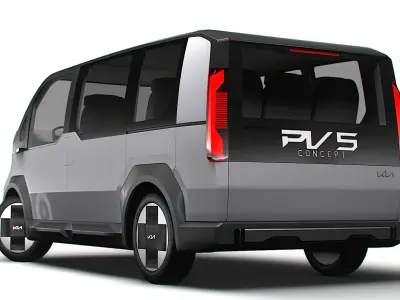 Kia PV5 2025 3D model