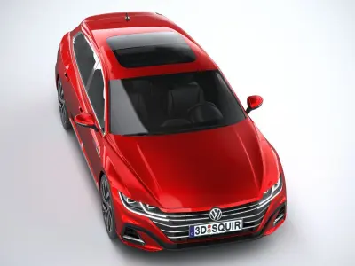 Volkswagen Arteon Shooting Brake Hybrid 2021 3D model