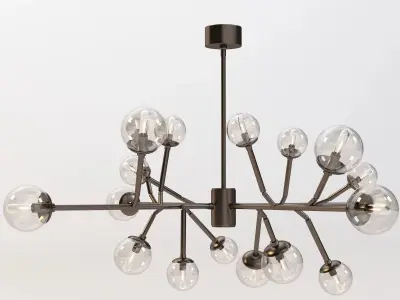 Dallas Chandelier 3D model
