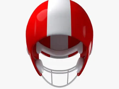 Football Helmet 3D model