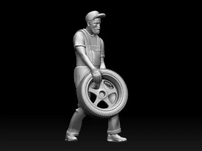 mechanic 3D print model