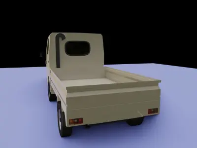 TATA ACE 3D MODAL Low-poly 3D model