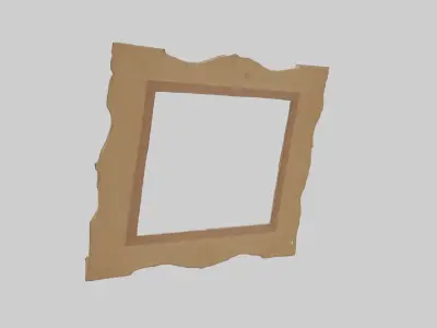 Picture Frame model Low-poly 3D model