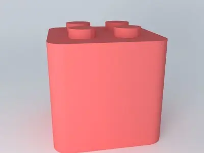 Chest / LEGO box Free 3D model