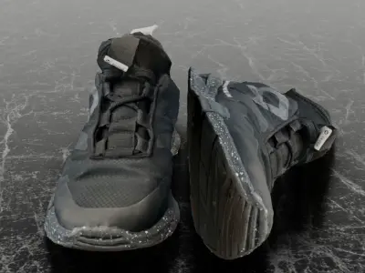 CROPP 3D SHOES 3D model