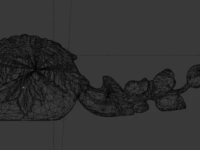  Classic decor ornament v-3D model 42 3D model