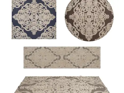 Rugs No 663 Low-poly 3D model