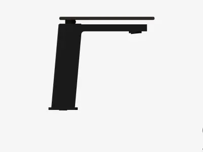 Basin Mixer - Luxury - Style Low-poly 3D model