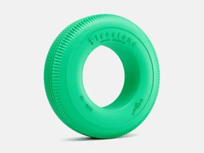 15x4 15x6 15x7 15x10 Firestone Tires 3D print model