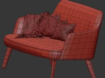 Jane Sofa 3D model
